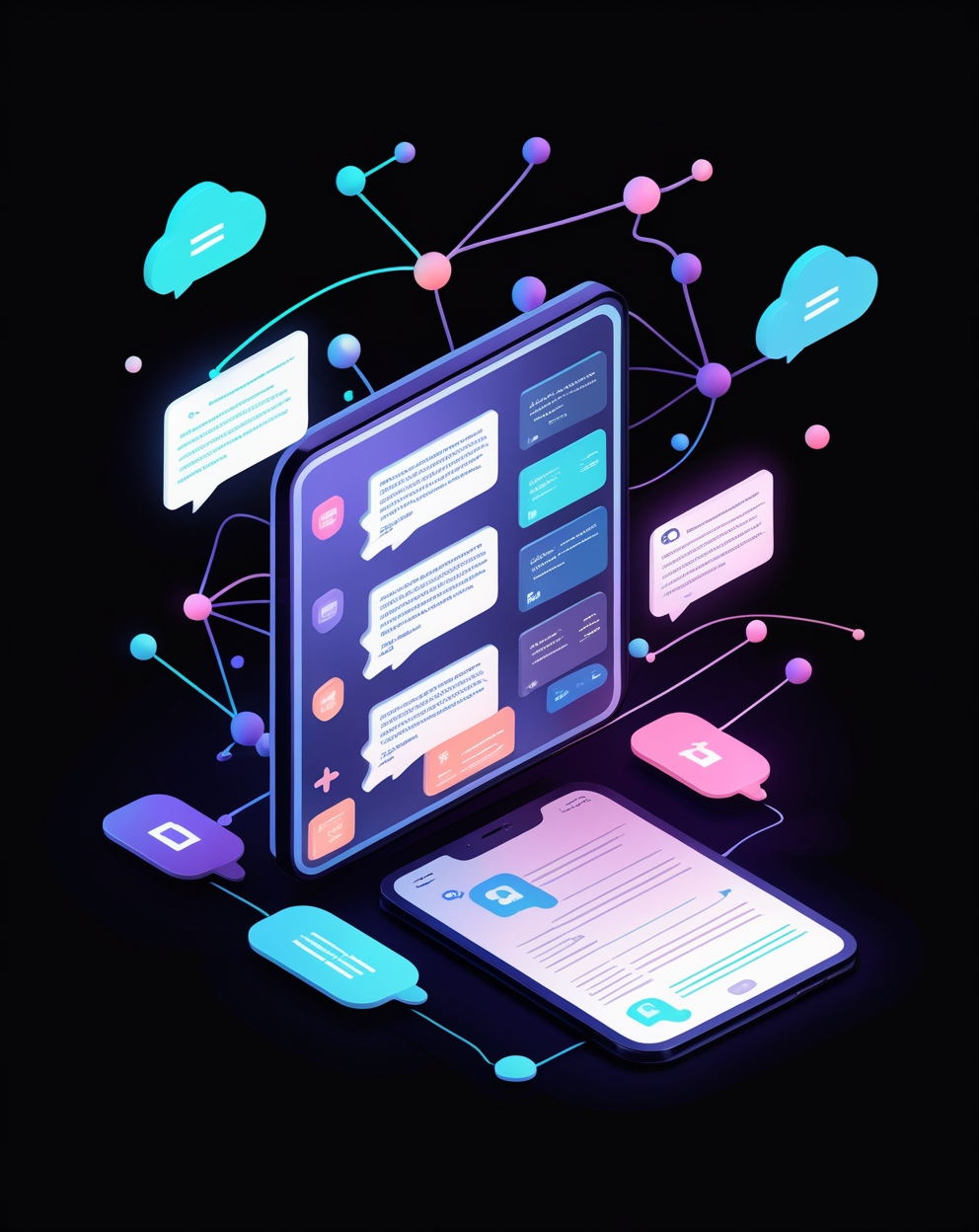 A knowledge retrieval chatbot interface highlighting document citation and AI-powered answers